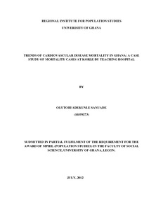 thesis on cardiovascular